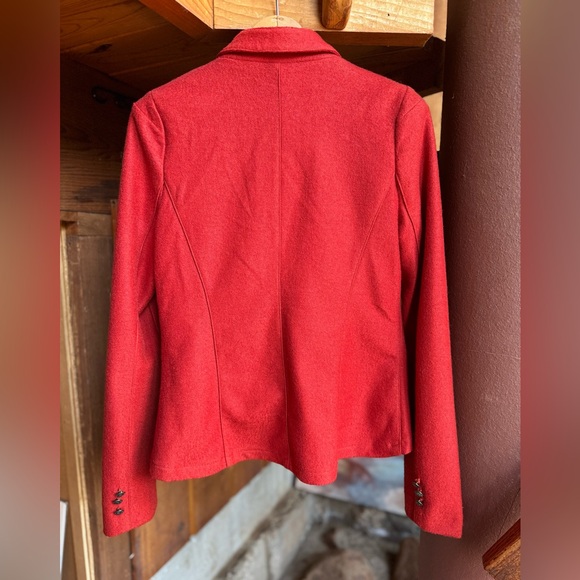 Pink Martini Red Structured Jacket - Picture 3 of 9